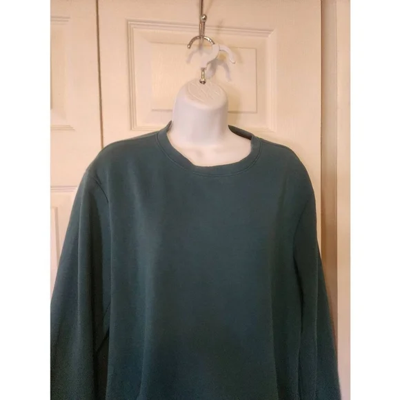 Old Navy Teal Sweatshirt - Picture 2 of 3